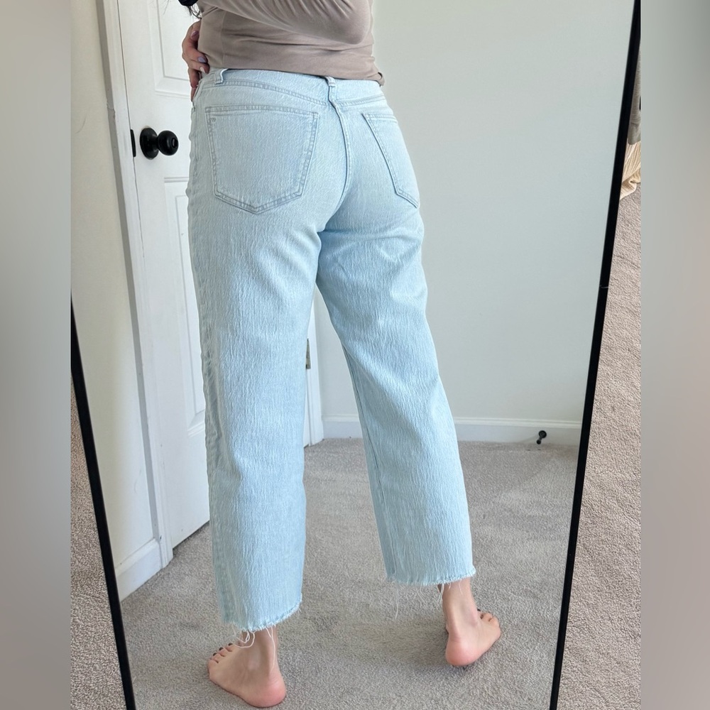 Madewell The Perfect Vintage Wide-Leg Crop Jean  Women 26